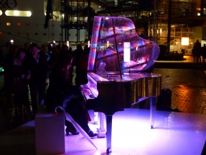 Piano Installation during Vivid Sydney 2013