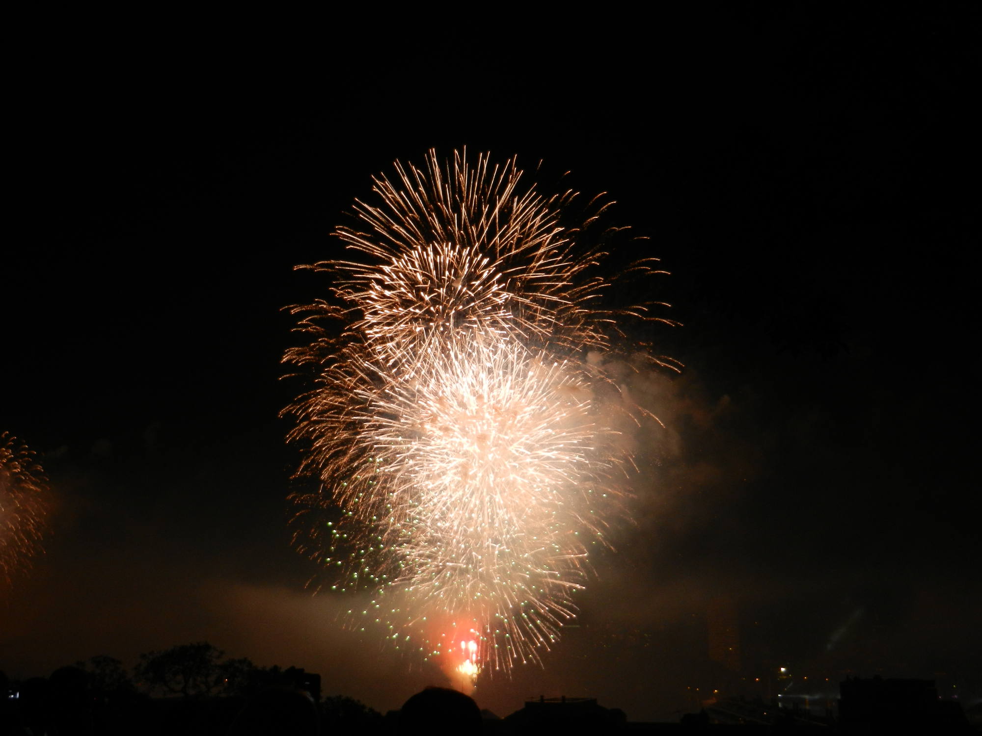 Fleet Review Feuerwerk