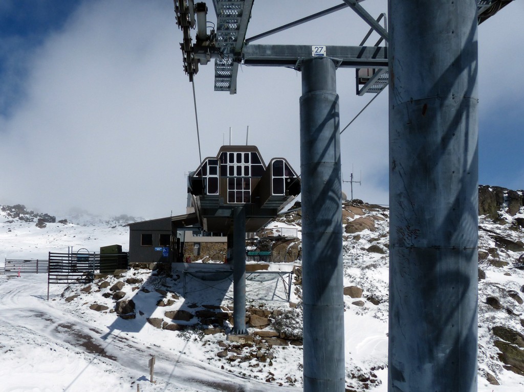 Skilift zum Kosciuszko in Thredbo