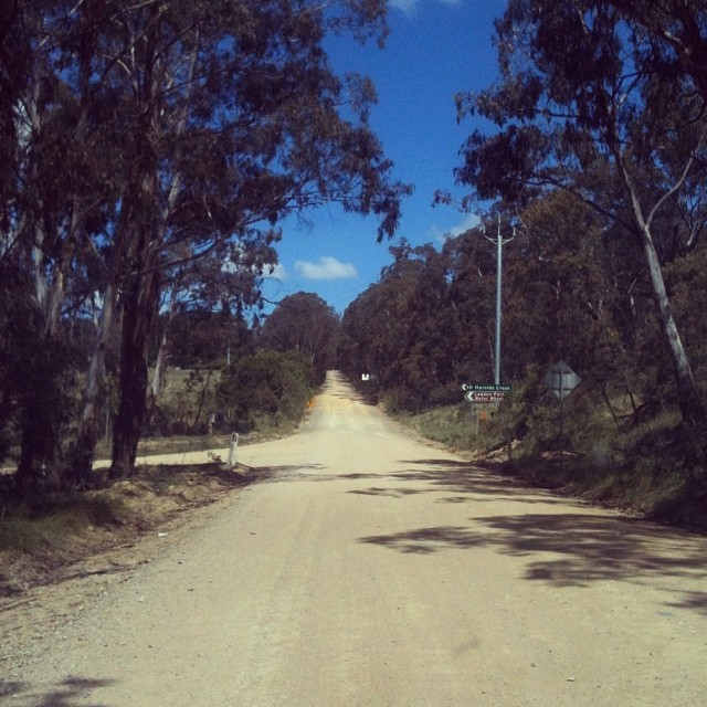 Gravel Road in Australien