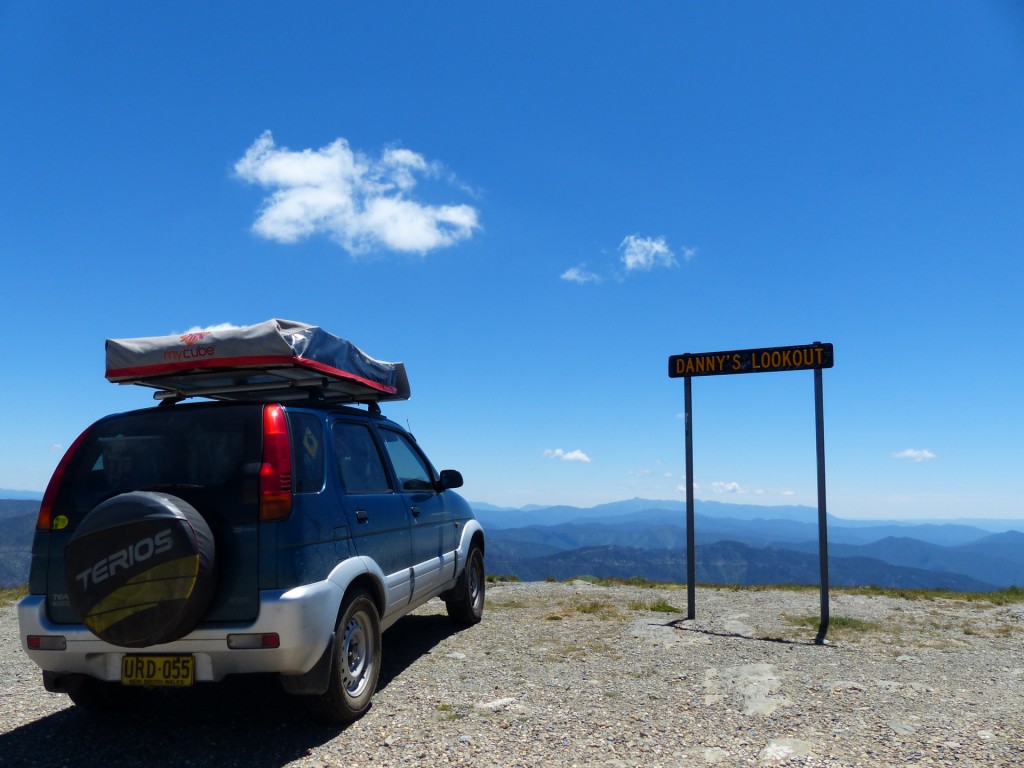 Urd auf  der Great Alpine Road in Australien