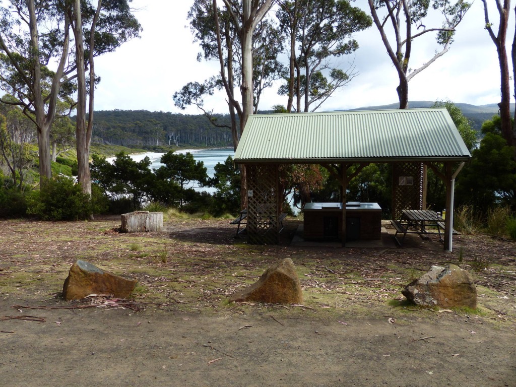 Fortescue Bay Campground, Tasmanien