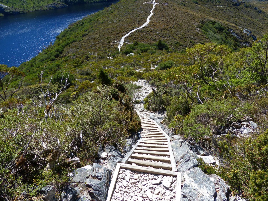 Stufen zum Marions Lookout