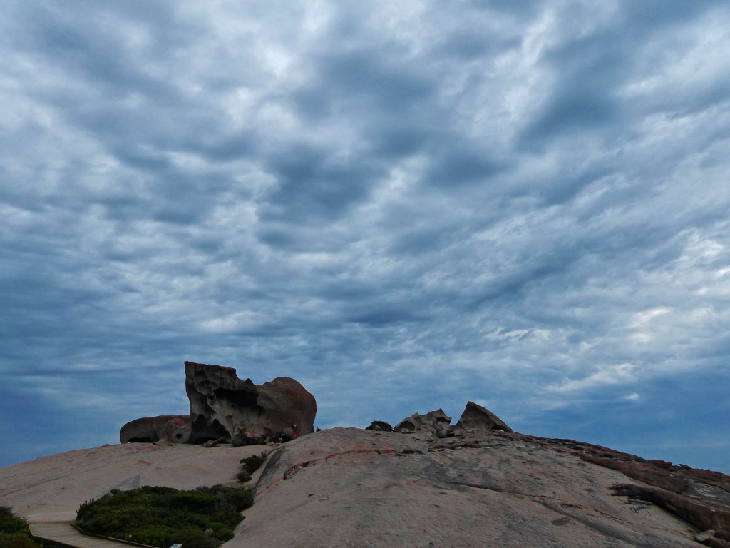 The Remarkable Rocks aus der Ferne