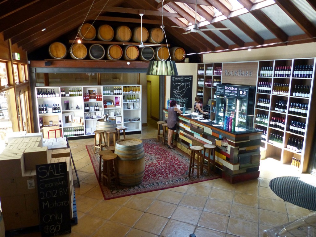 Cellar Door mit Winetasting von RockBar in Hahndorf