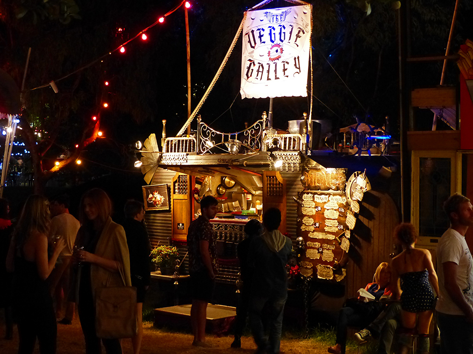 Veggie Galley auf dem Adelaide Fringe Festival im Piraten-Style